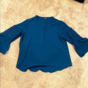 Teal Blouse